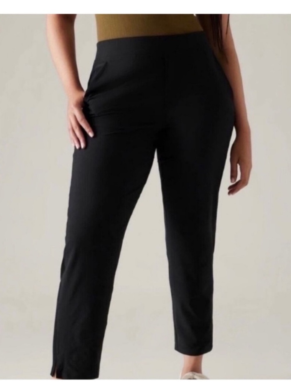 Athleta Brooklyn Ankle Pants in Black
